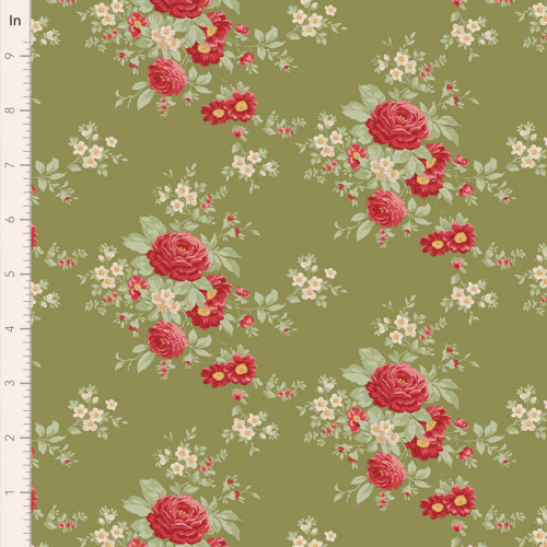 Tilda Patchwork Stoff Baumwolle - Merry Little Christmas - Carol Moss