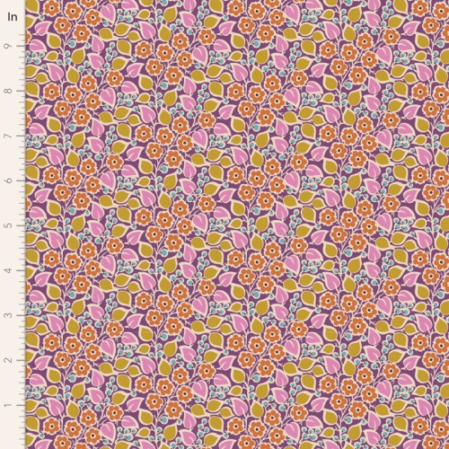 Tilda Patchwork Stoff Baumwolle - Pie in the Sky - TopsyTurvy-Plum