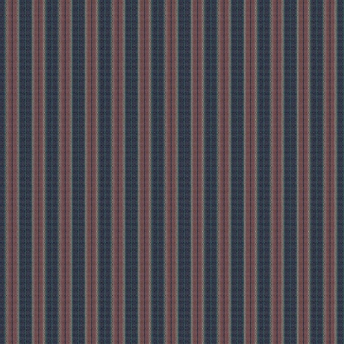 Westfalenstoffe - Lugano - Breite Streifen - Blau, Beige, Bordeaux, Grün