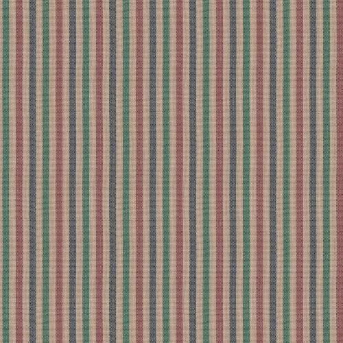 Westfalenstoffe - Lugano Streifen - Blau, Beige, Bordeaux, Grün