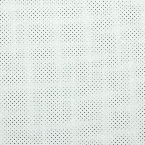 Preview: Beschichtete Baumwolle - Petit Dots - Weißgrau