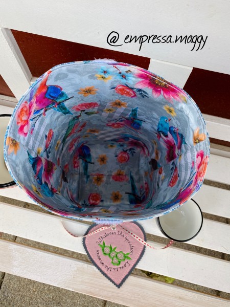 Lunchbag Mi Amiga Mexicana - L - Tilda - Hellblau