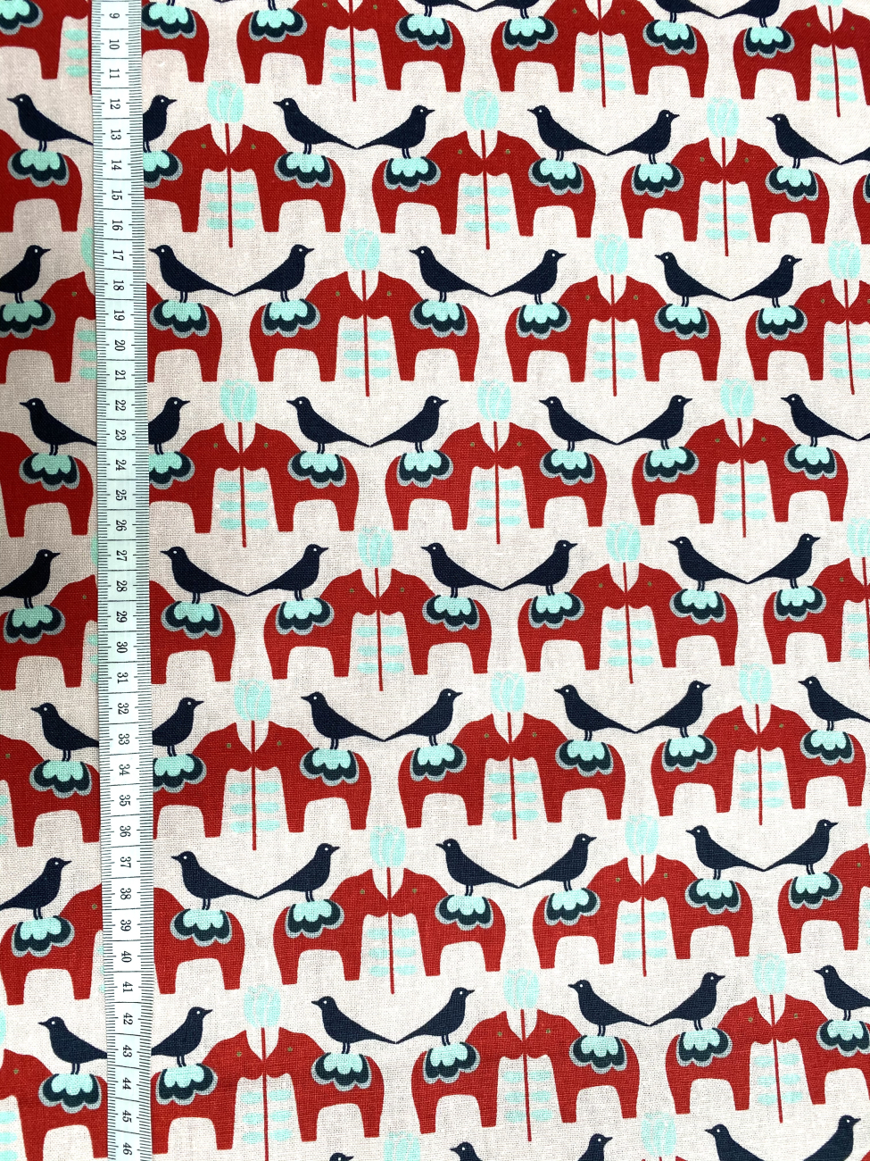 Mees&Mees für Kokka - Canvas - Dala Love - Rosa