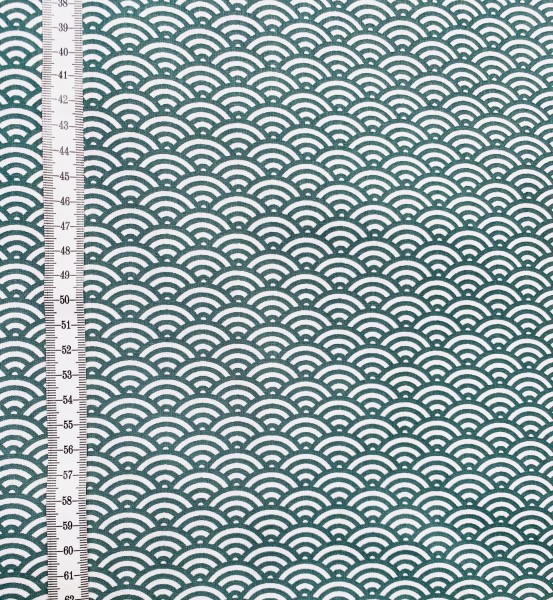 Baumwolle Swafing - Muscheln - Grün