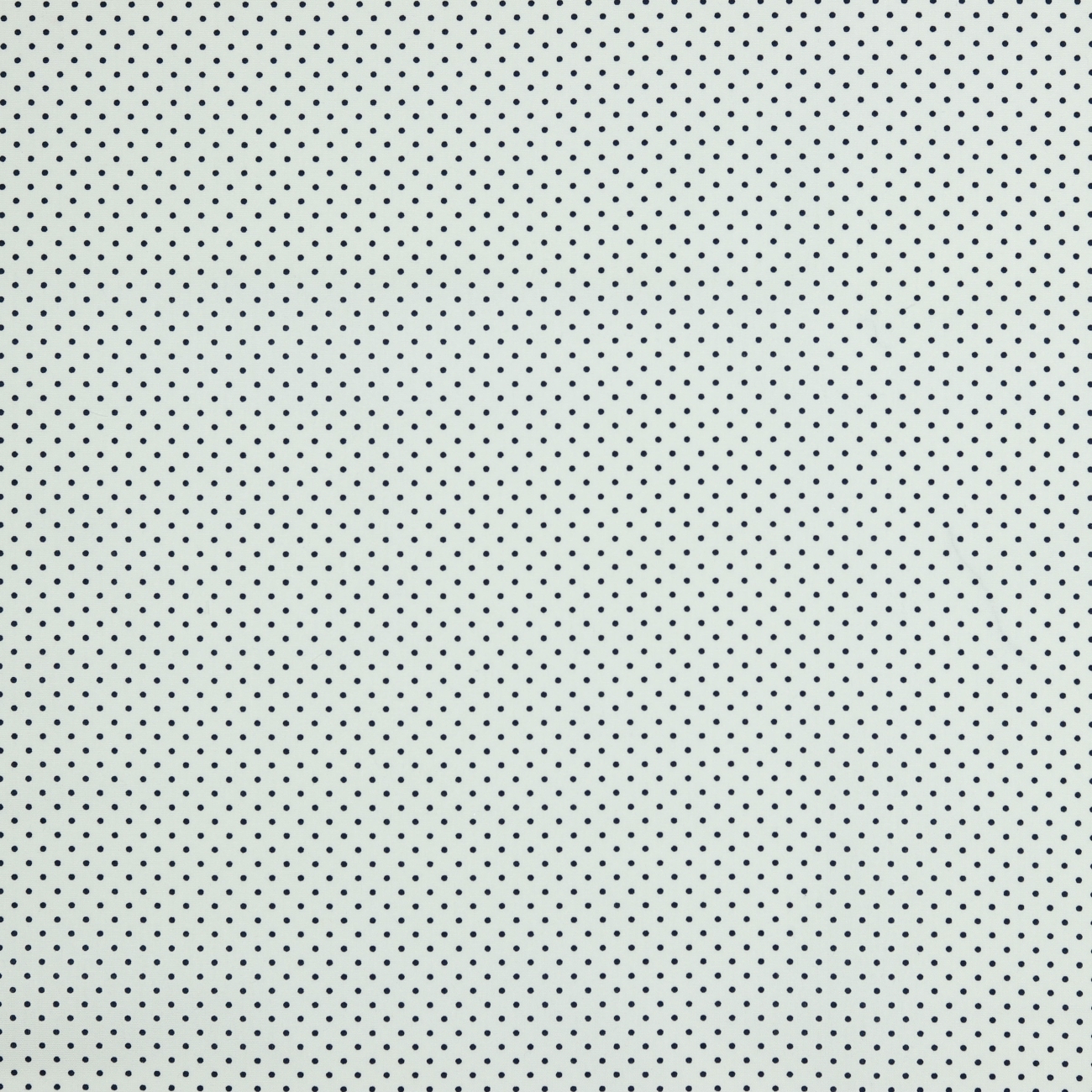 Baumwolle Popeline - Mini Punkte - Weiß/Blau