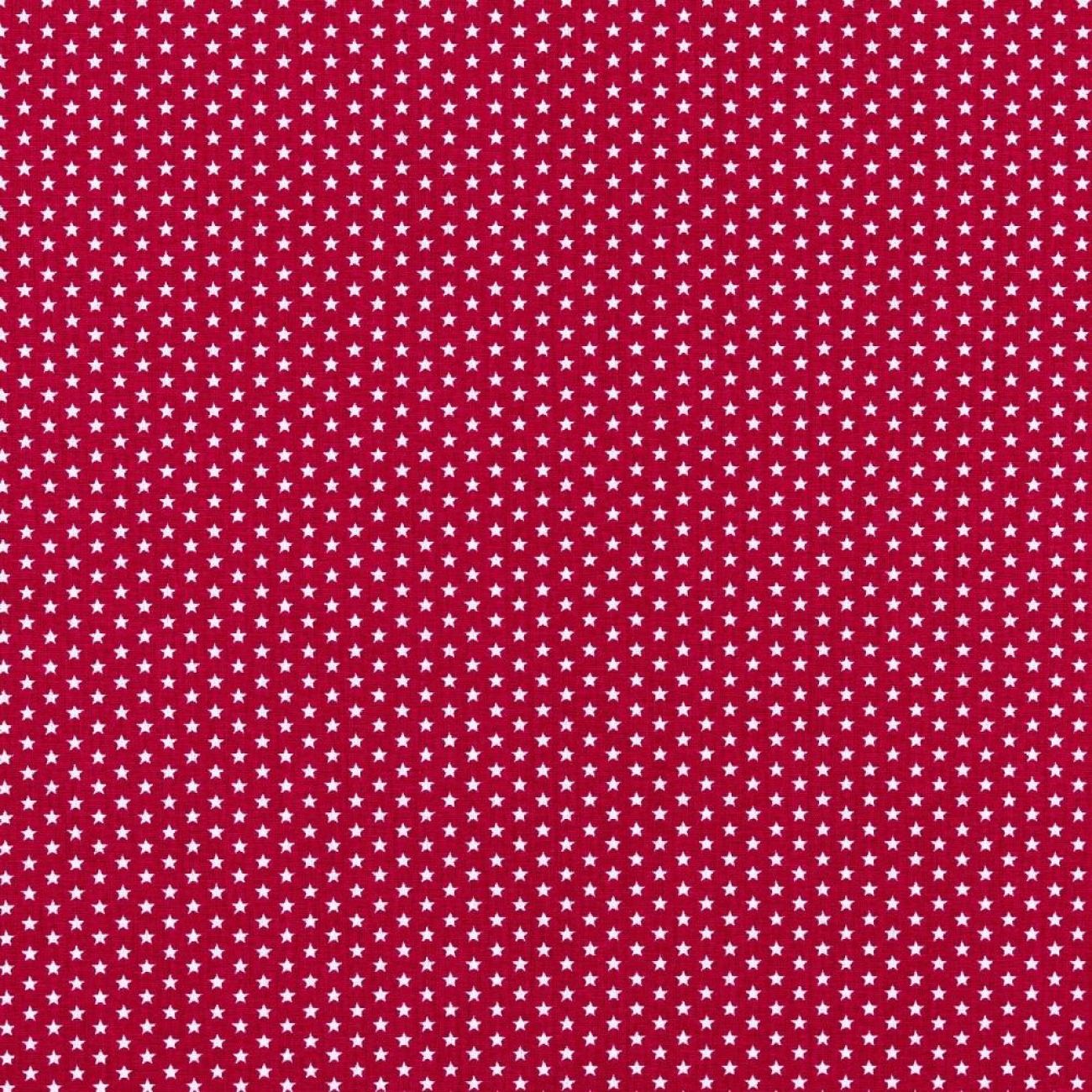 Baumwolle Popeline - Mini Stars - Cerise
