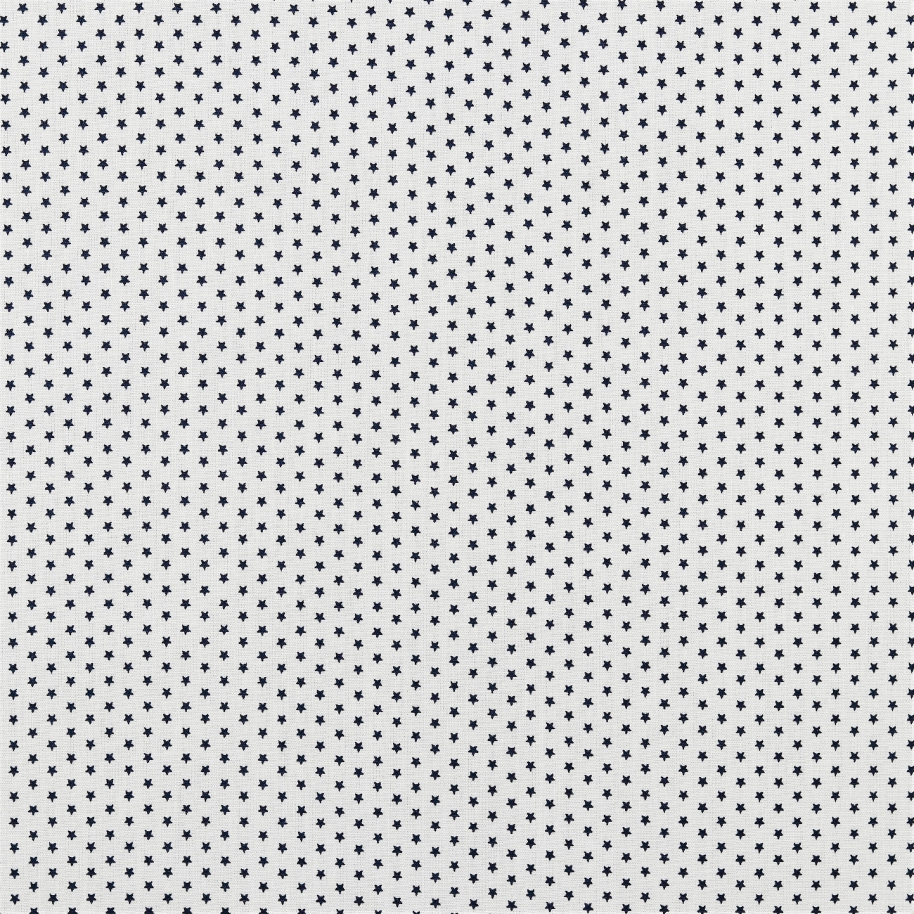 Baumwolle Popeline - Mini Stars - Weiß/Blau