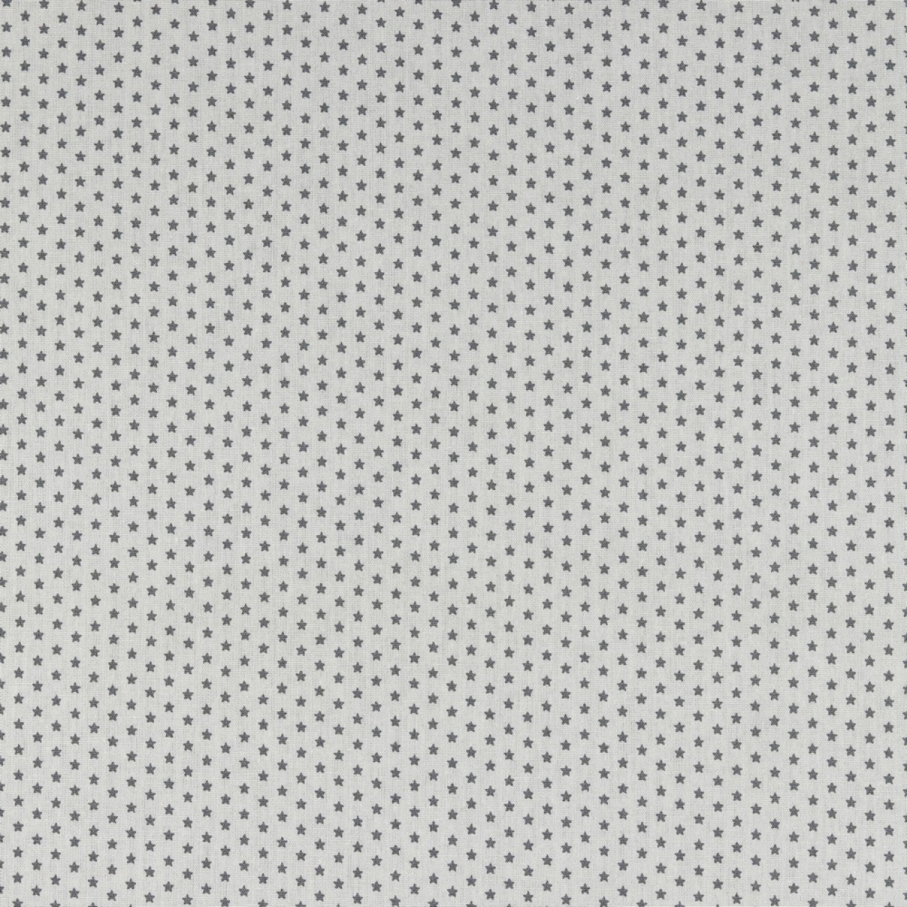 Baumwolle Popeline - Mini Stars - Weiß/Grau
