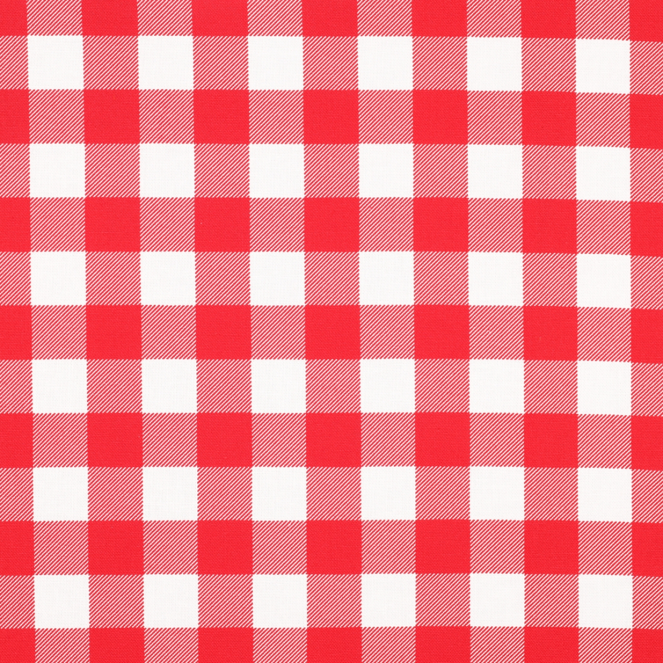 Canvas - Waterproof - Karo - Rot
