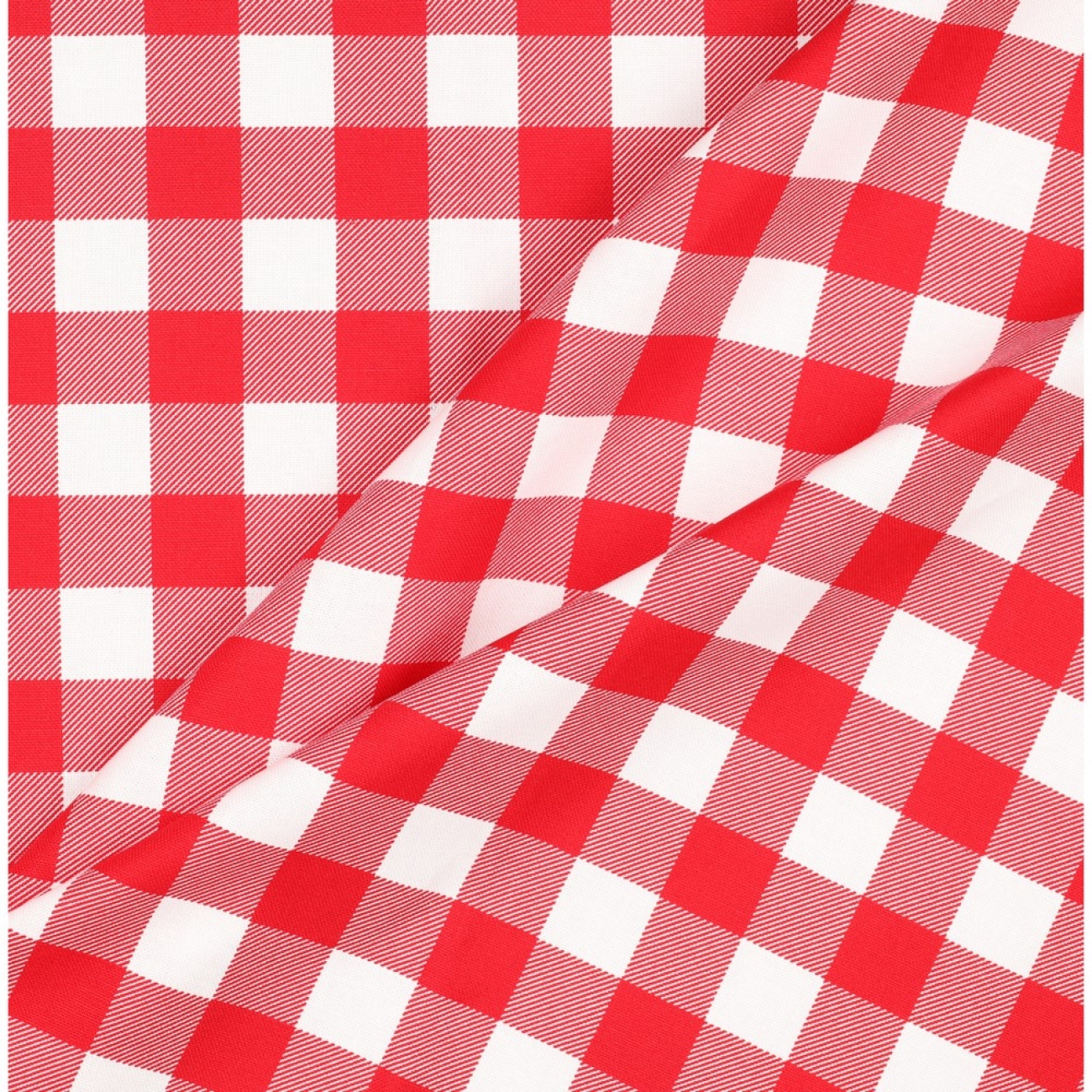 Canvas - Waterproof - Karo - Rot