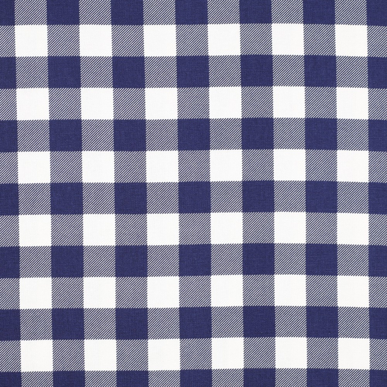 Canvas - Waterproof - Karo - Blau