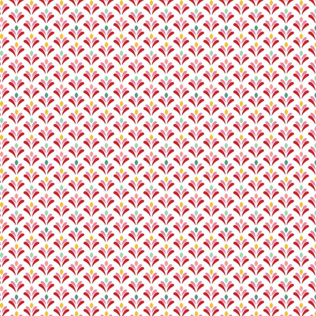 Beschichtete Baumwolle - JOY FULLY - Weiß