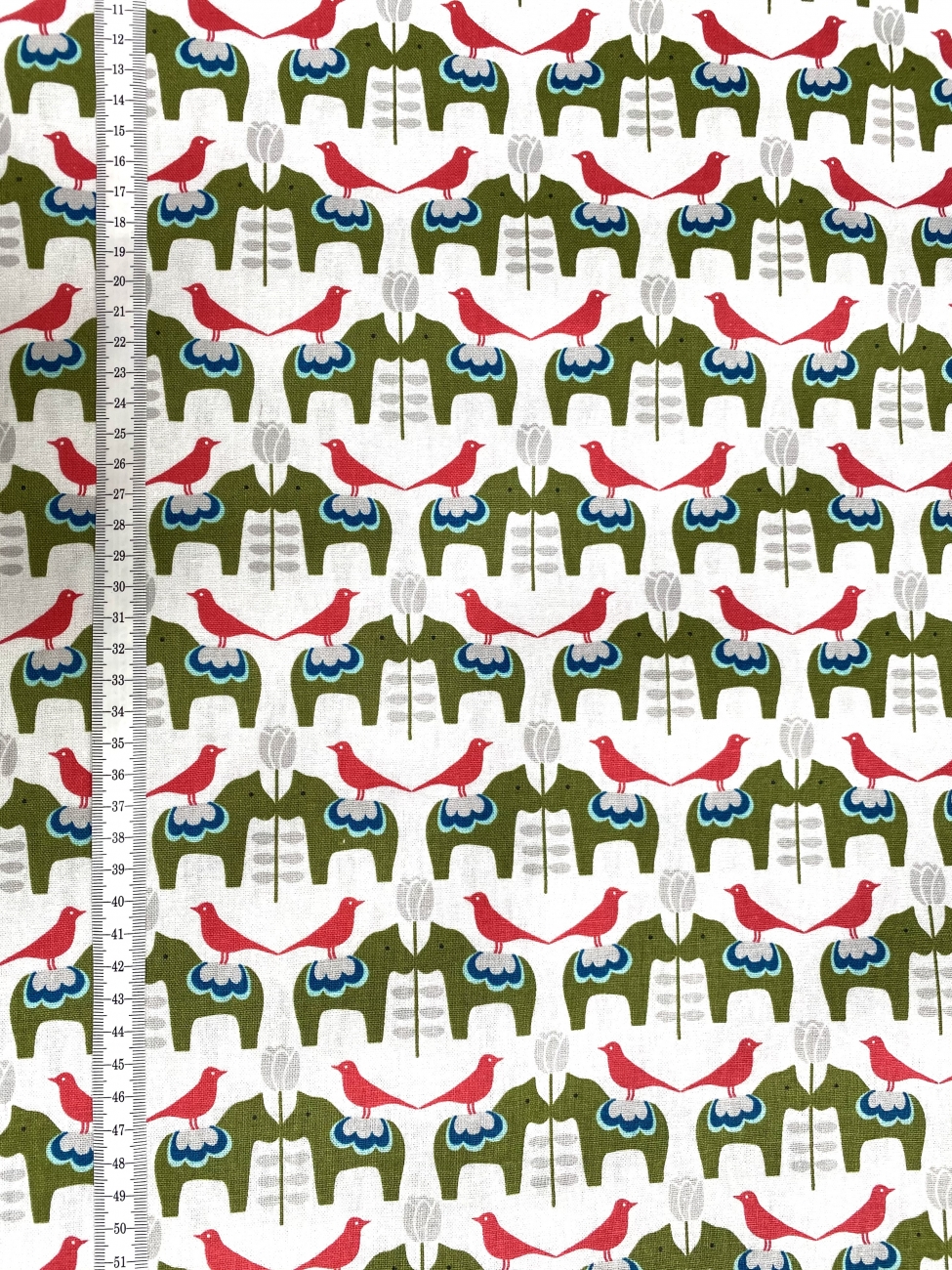 Mees&Mees für Kokka - Canvas - Dala Love - Creme