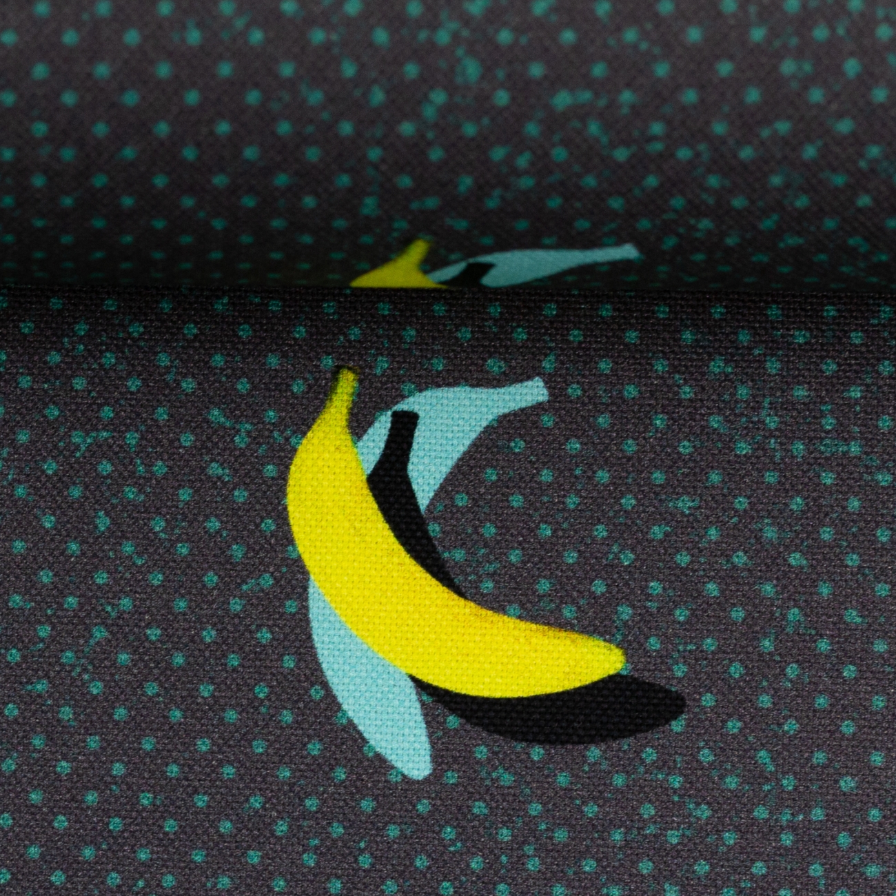 Canvas URBANana by Thorsten Berger - Bananen - Anthrazit