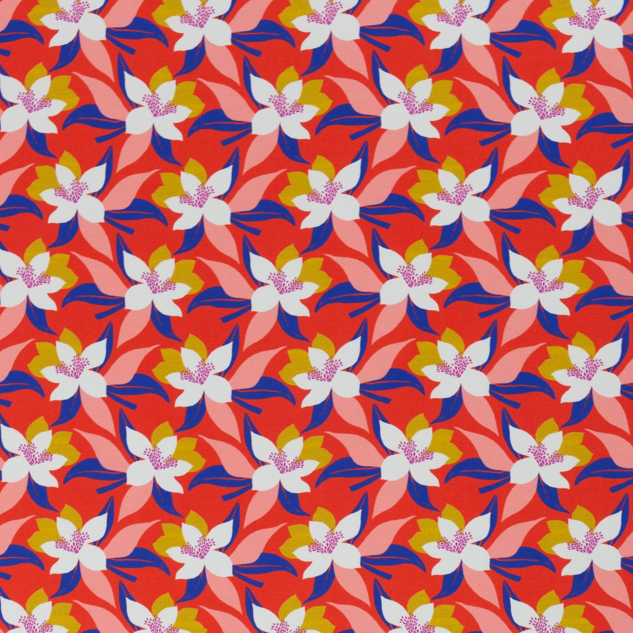 Jersey Swafing - Tropical Forest - Reststück ca. 150 cm