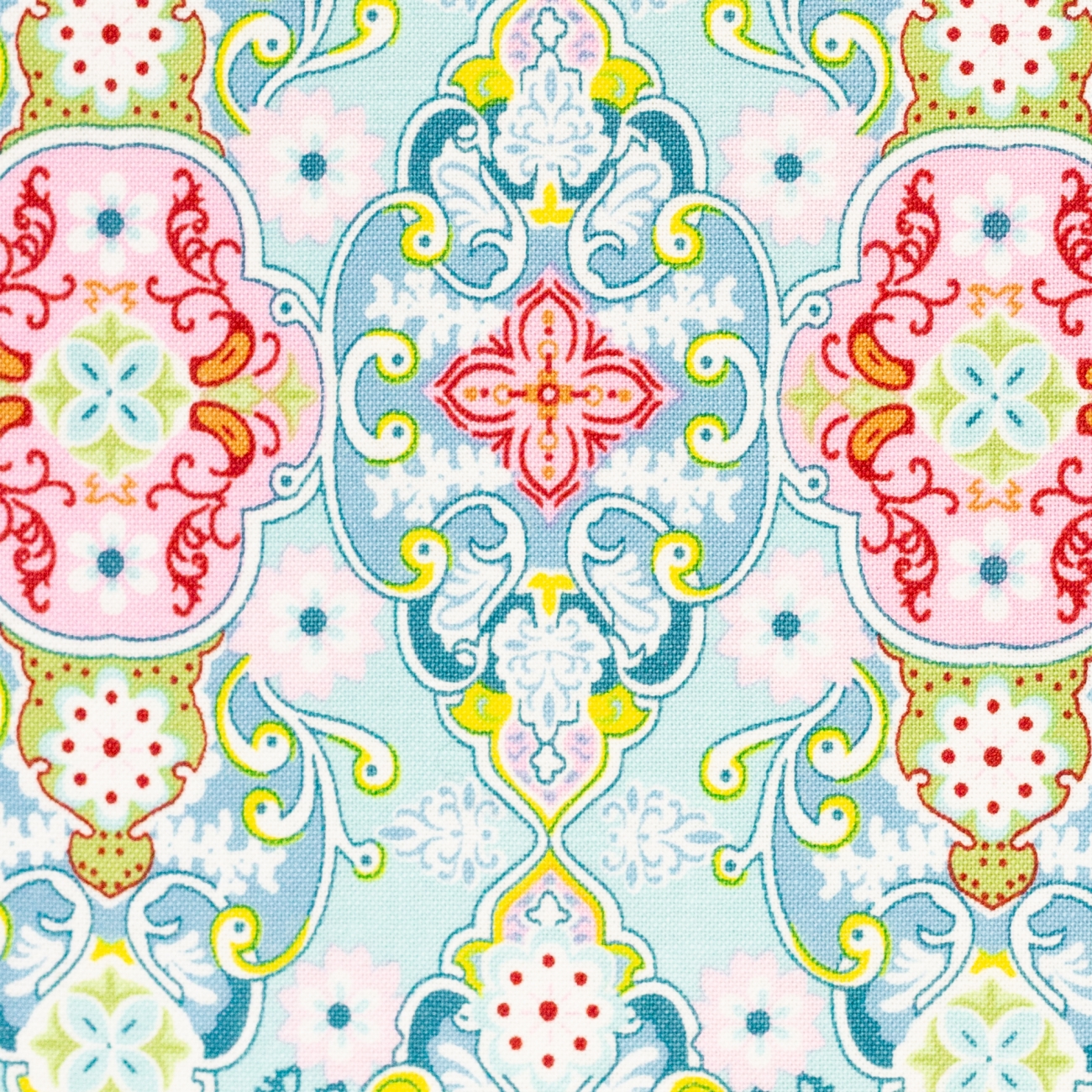 Swafing Baumwolle - Julia - Ornamente - Blau