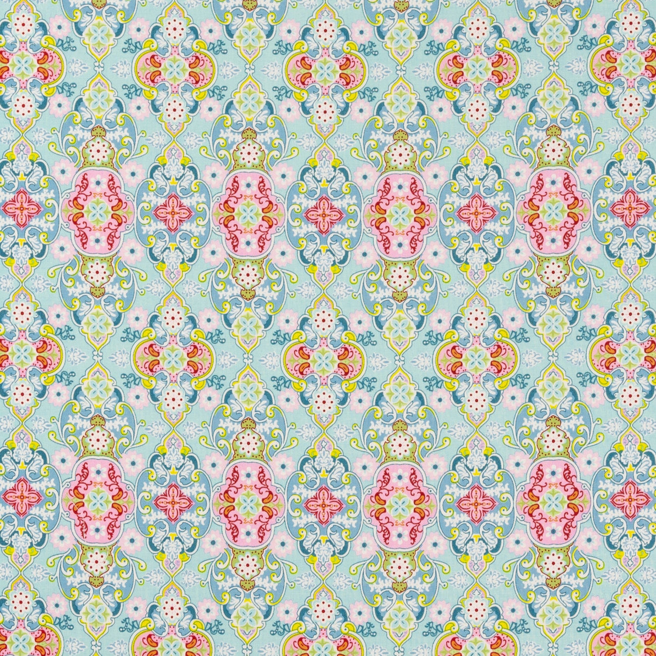 Swafing Baumwolle - Julia - Ornamente - Blau