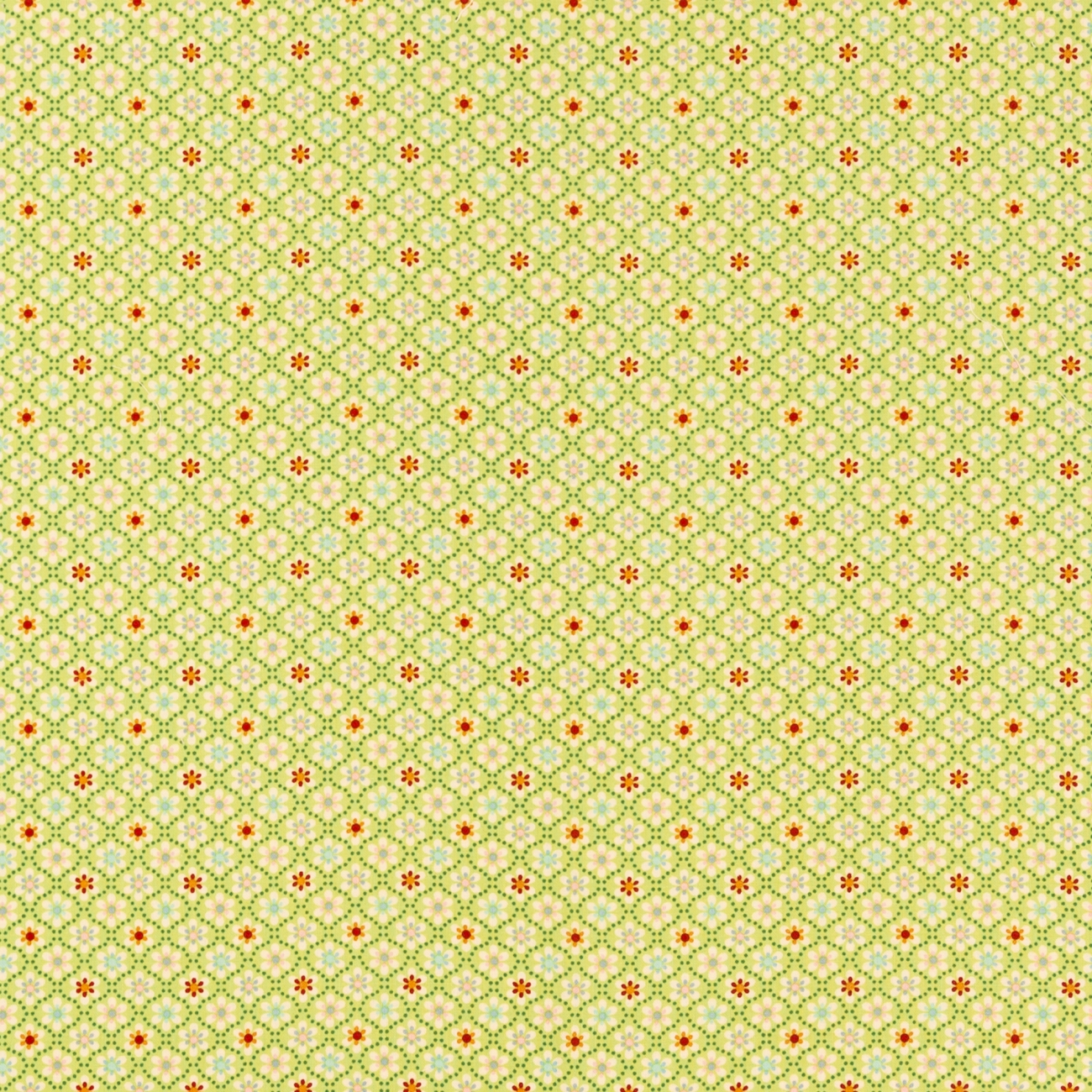 Swafing Baumwolle - Julia - Blümlis - Grün