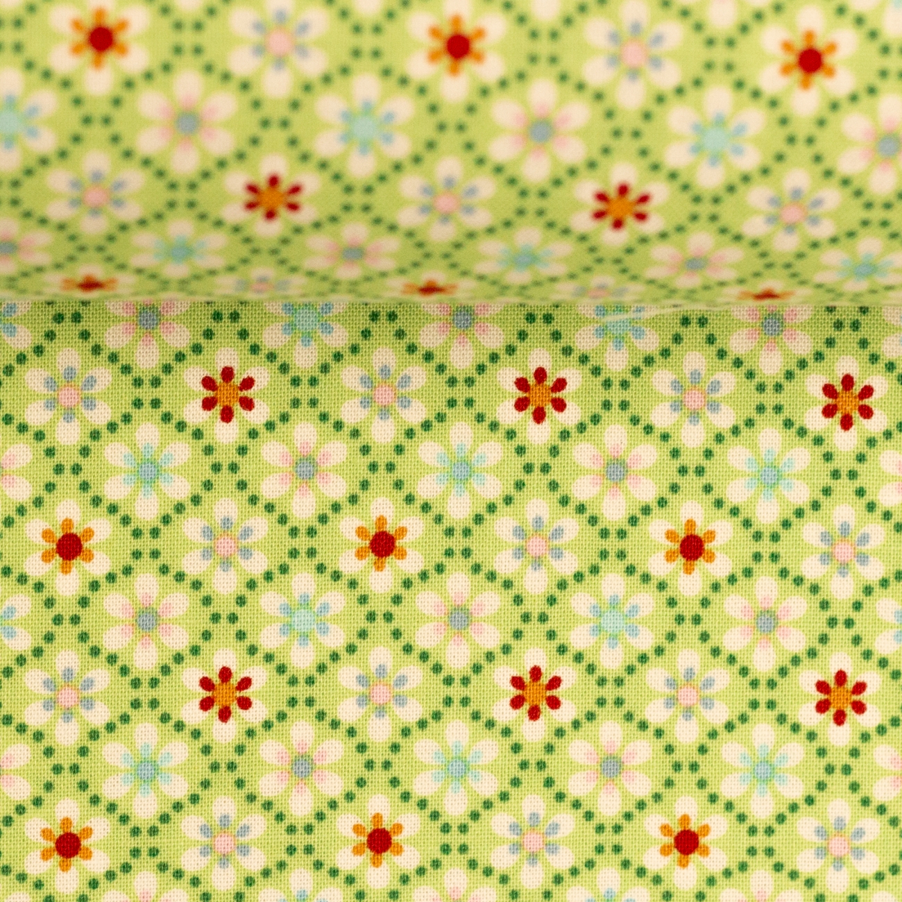 Swafing Baumwolle - Julia - Blümlis - Grün