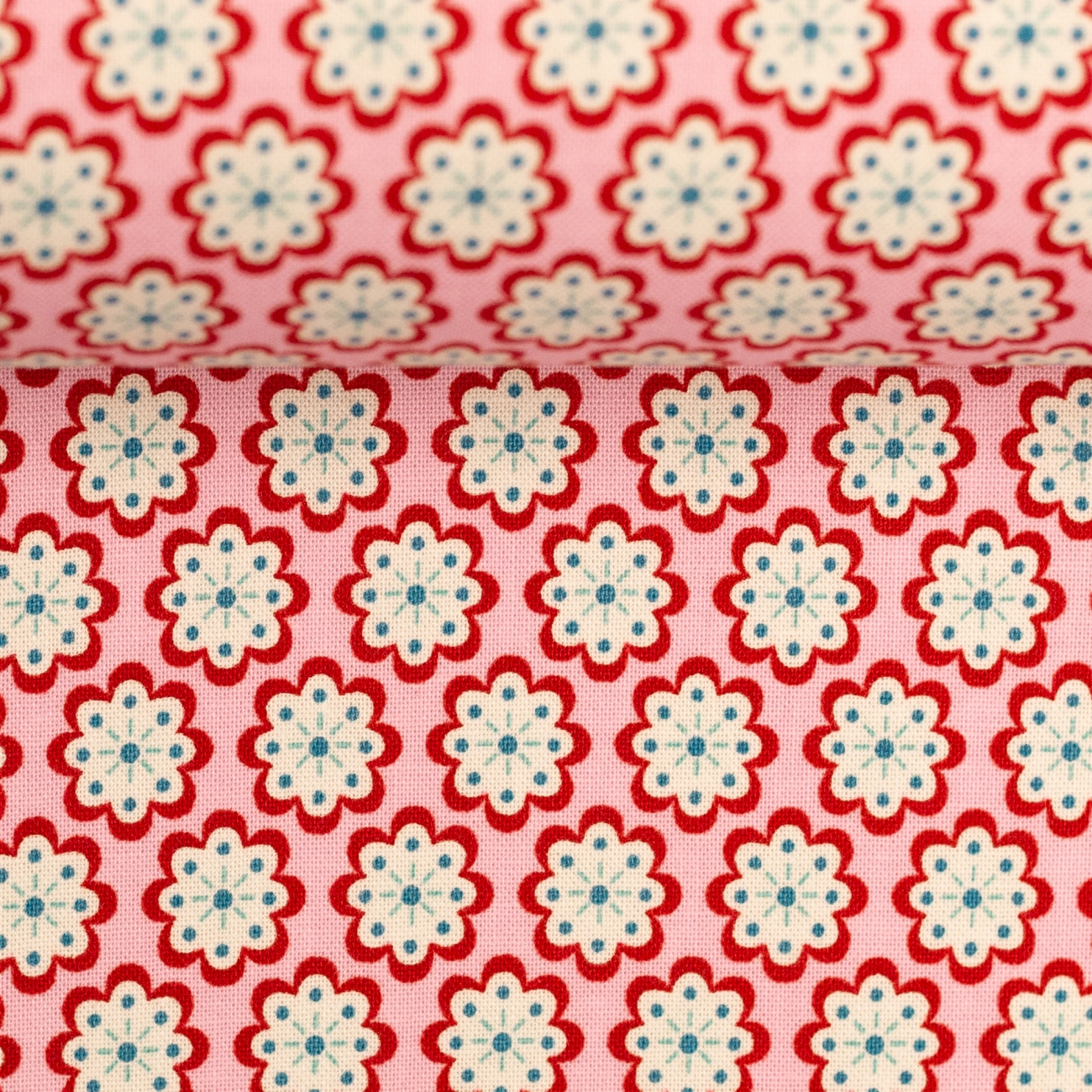 Swafing Baumwolle - Julia - Blumen - Rosa