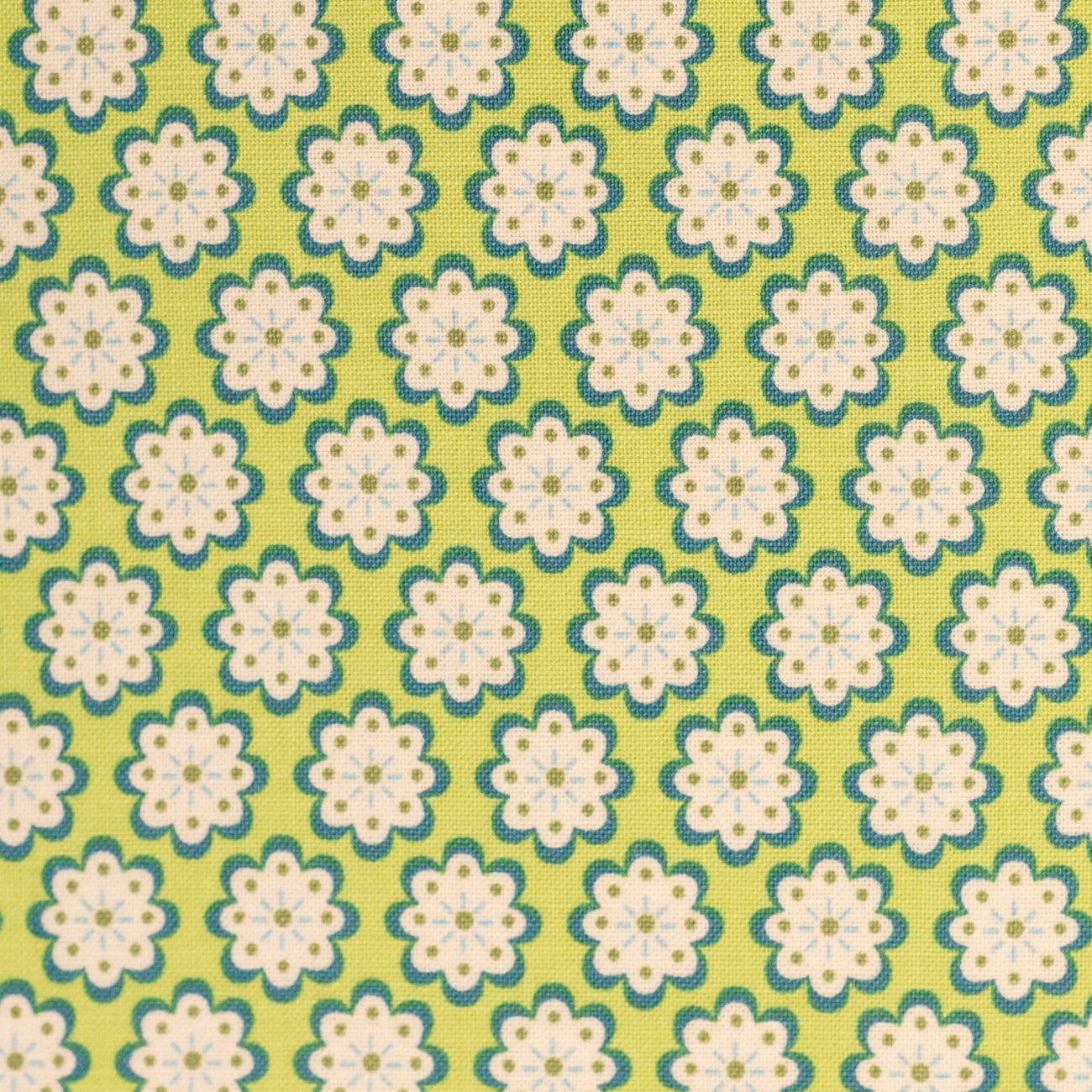 Swafing Baumwolle - Julia - Blumen - Grün