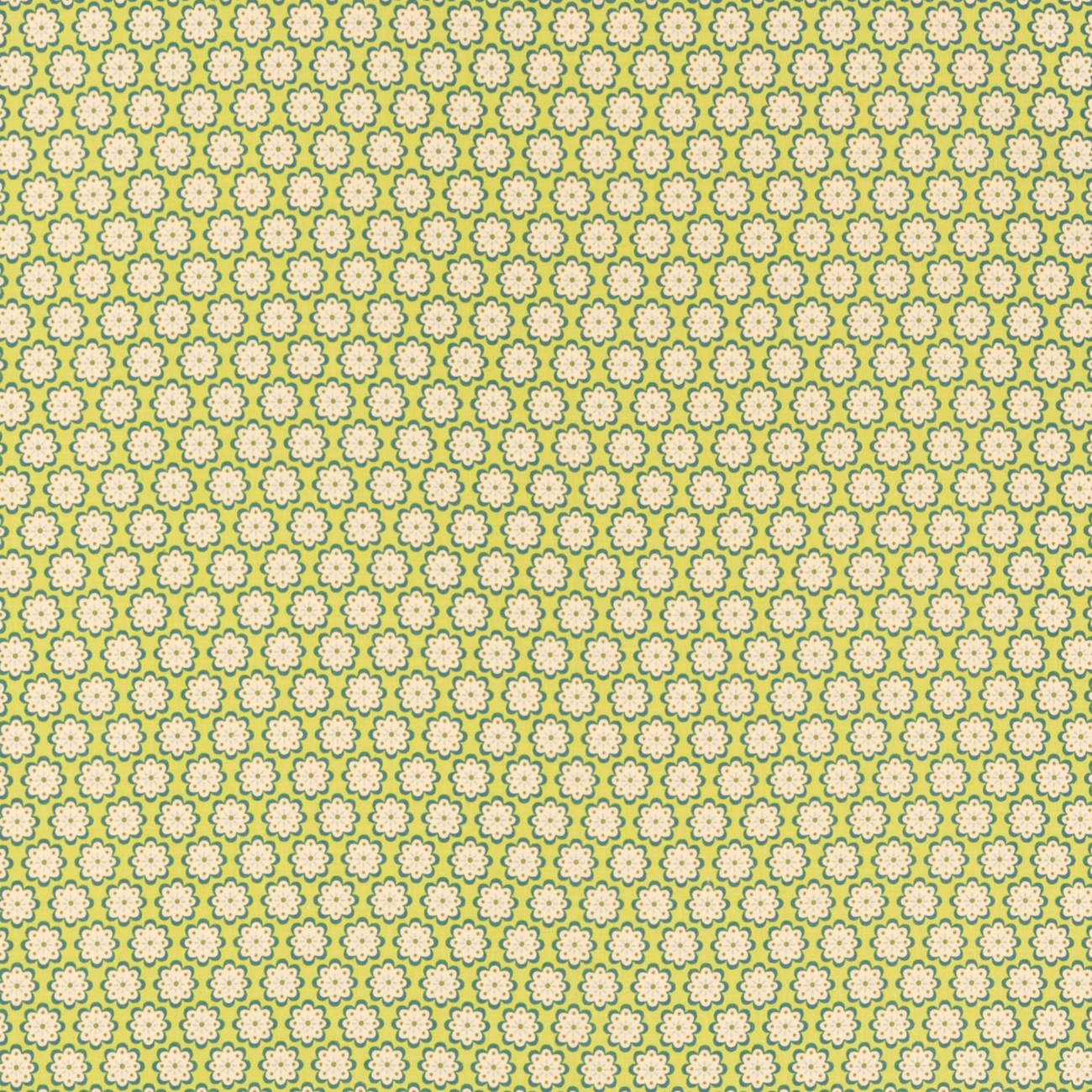 Swafing Baumwolle - Julia - Blumen - Grün