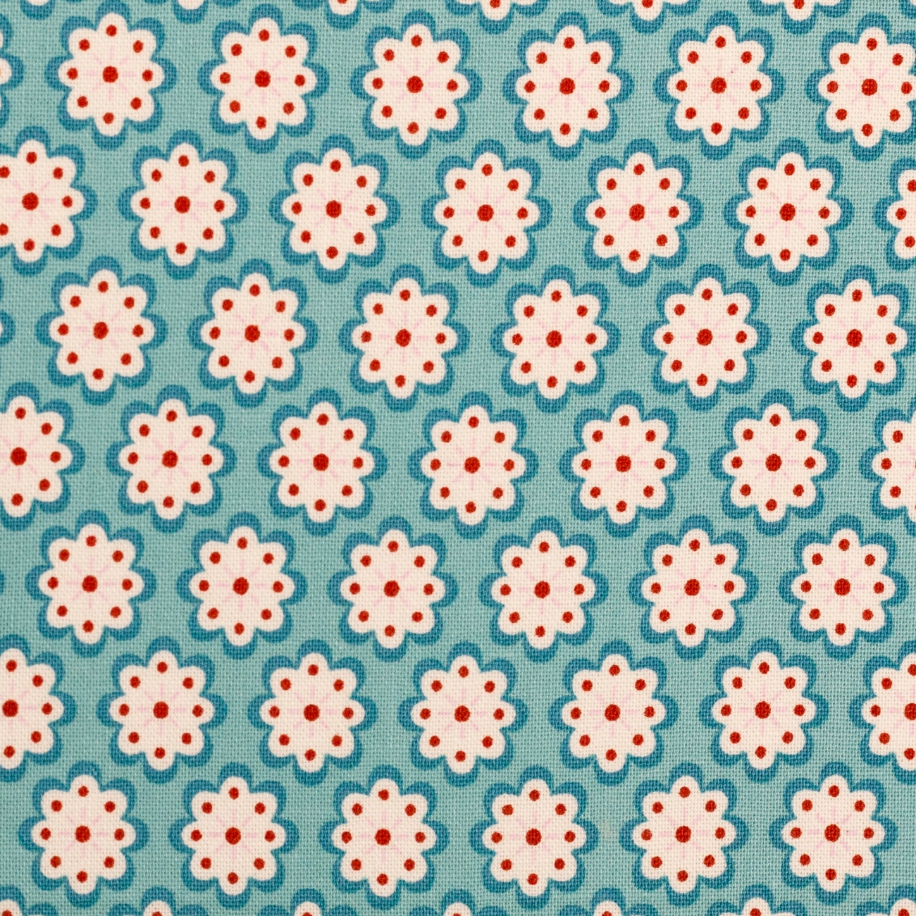 Swafing Baumwolle - Julia - Blumen - Blau