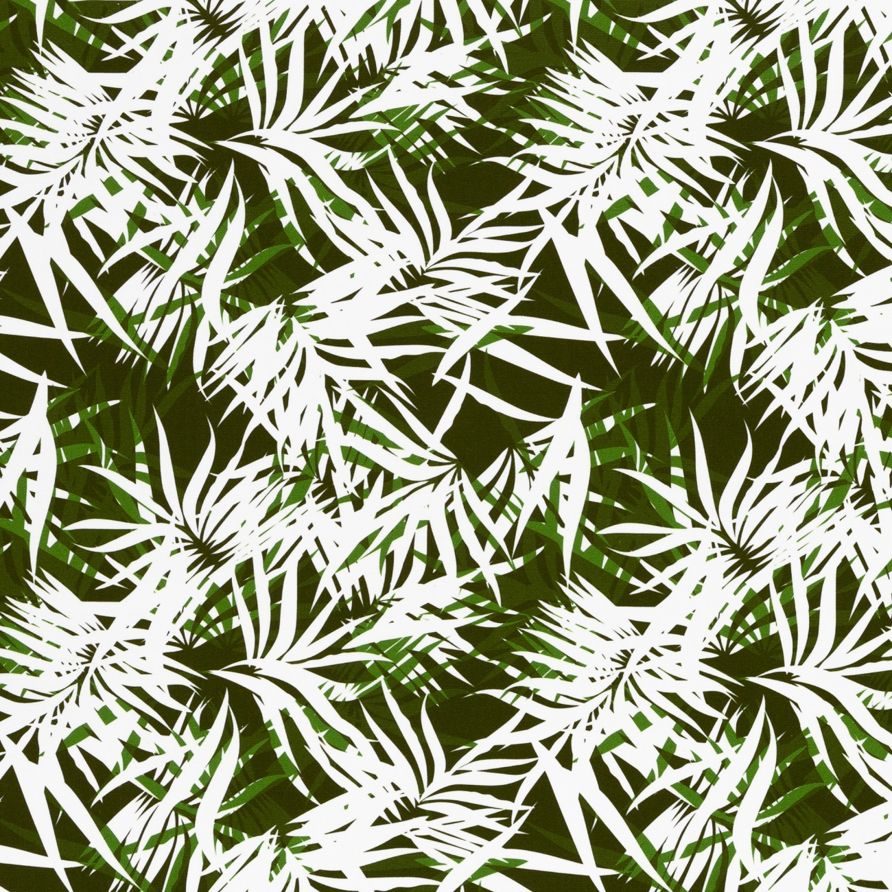 Canvas Blätter - Grün