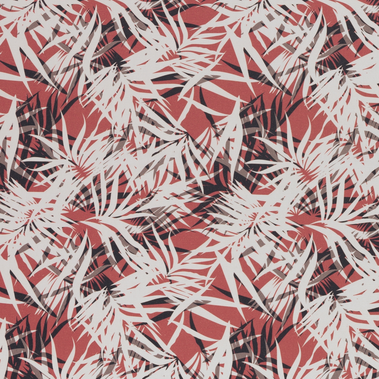 Canvas Blätter - Rot