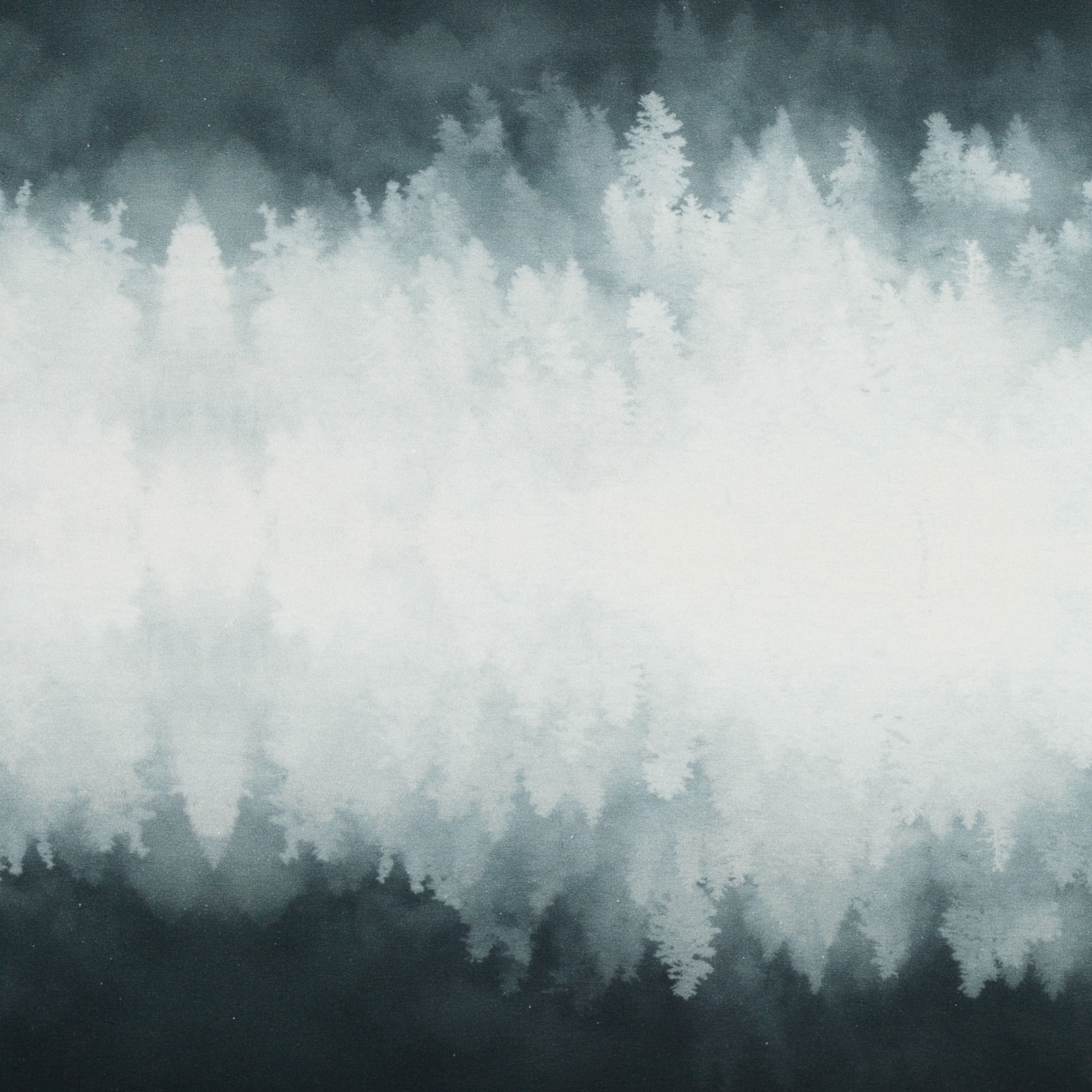French Terry - Gloomy Hills by THORSTEN BERGER - MYSTIC LADY - Panel