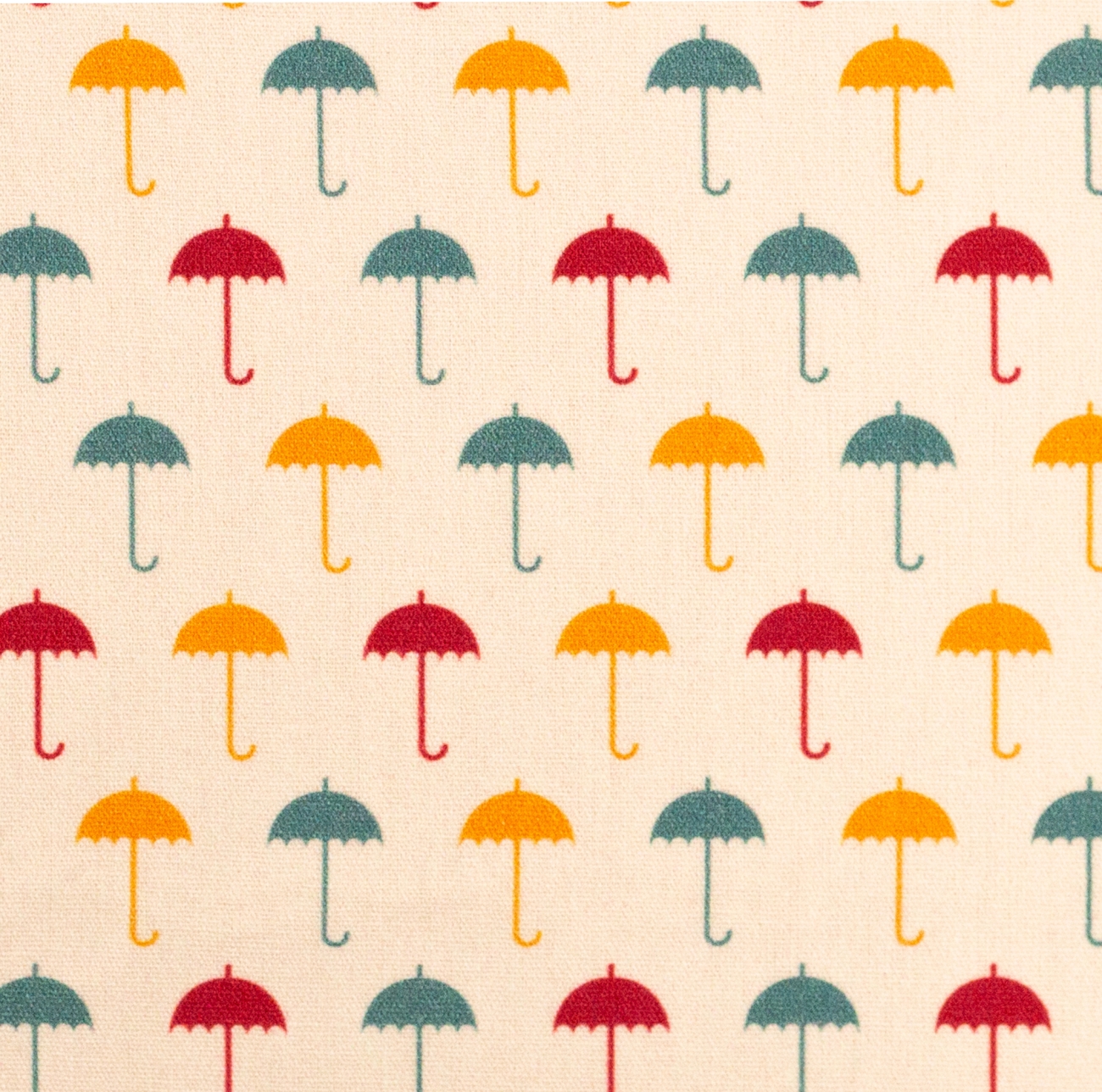 Swafing Baumwolle - Regenschirme - Reststück ca. 40 cm