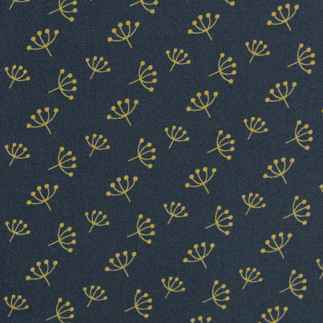 Swafing Baumwolle Webware - Jule - Pusteblumen - Dunkelblau
