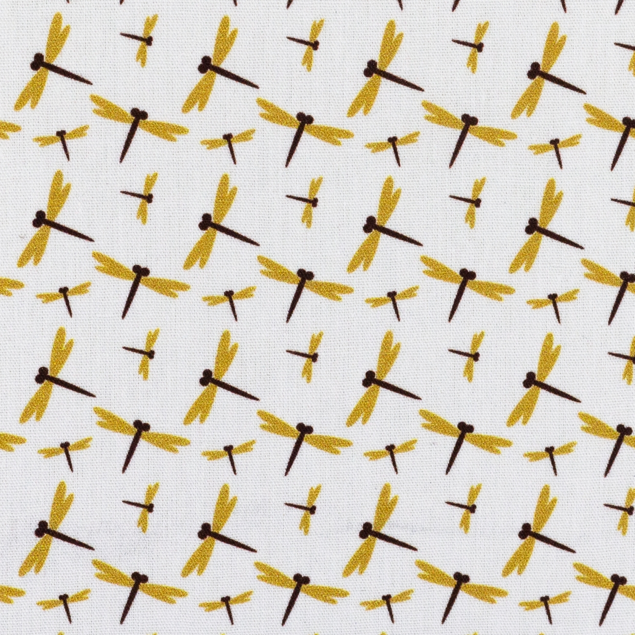 Swafing Baumwolle Webware - Jule - Libellen - Weiß