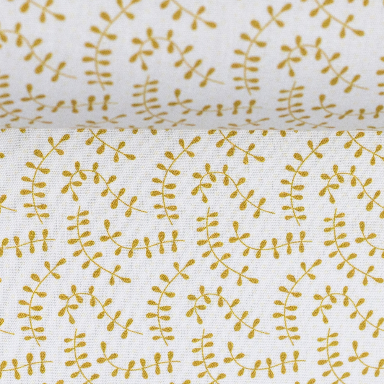 Swafing Baumwolle Webware - Jule - Ranken - Weiß