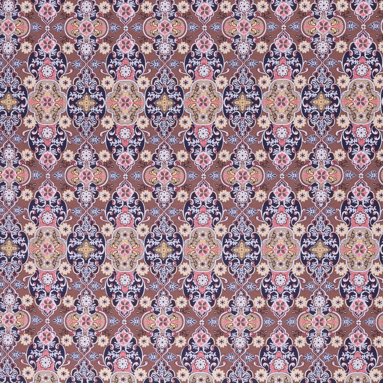 2021 Swafing Baumwolle Webware - Julia - Ornamente - Altrosa