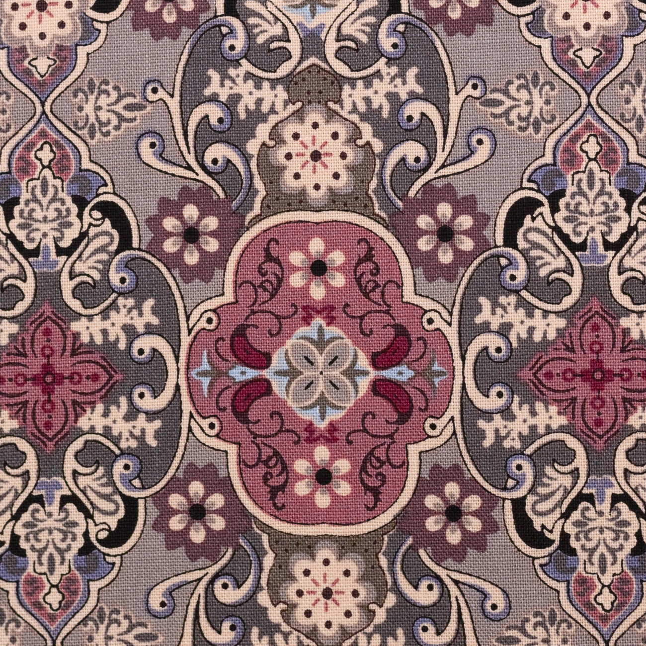 2021 Swafing Baumwolle Webware - Julia - Ornamente - Schlamm