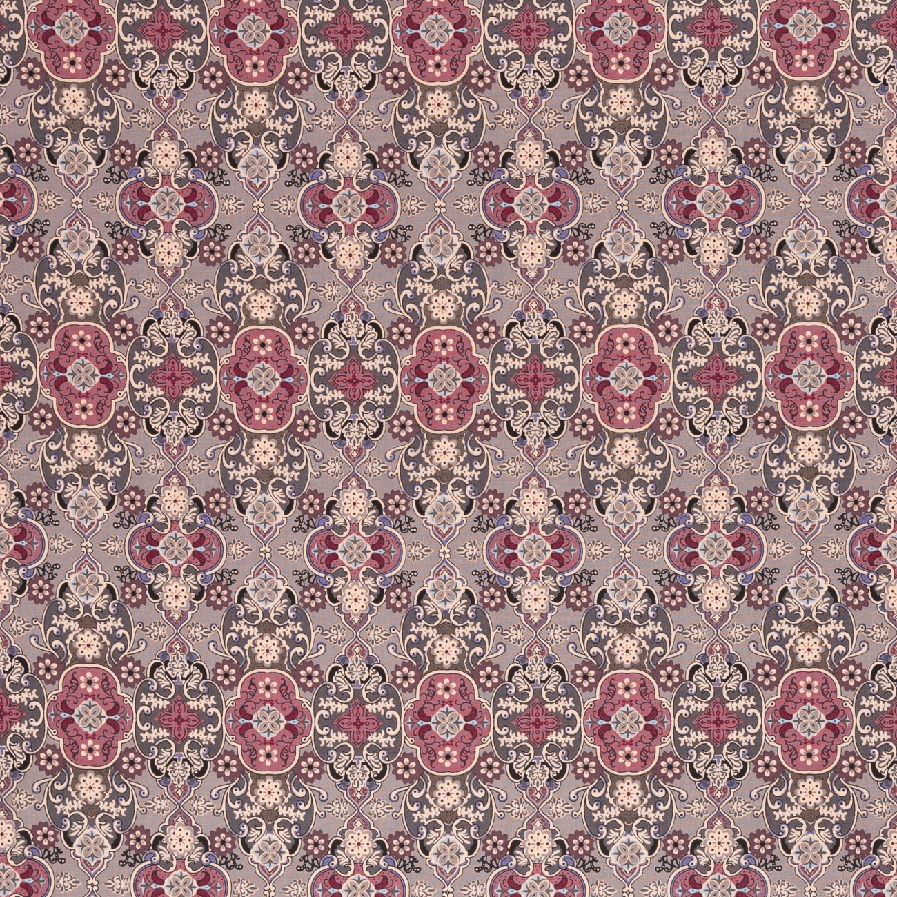 2021 Swafing Baumwolle Webware - Julia - Ornamente - Schlamm