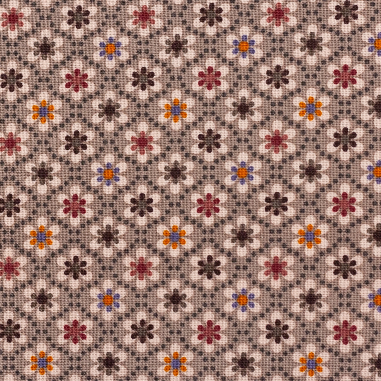 2021 Swafing Baumwolle Webware - Julia - Blümlis - Schlamm