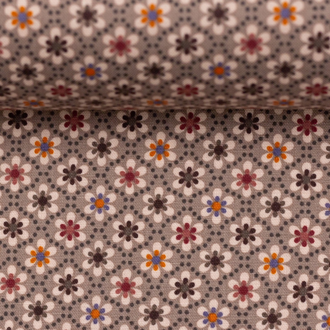 2021 Swafing Baumwolle Webware - Julia - Blümlis - Schlamm