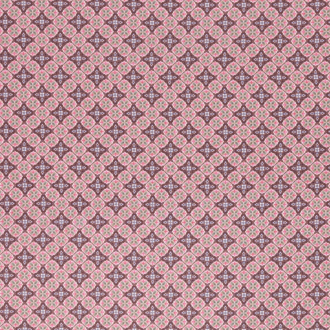 2021 Swafing Baumwolle Webware - Julia - Blütenornament - Altrosa
