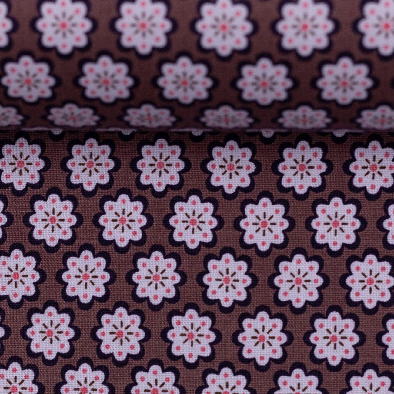 2021 Swafing Baumwolle Webware - Julia - Kleine Blüten - Altrosa