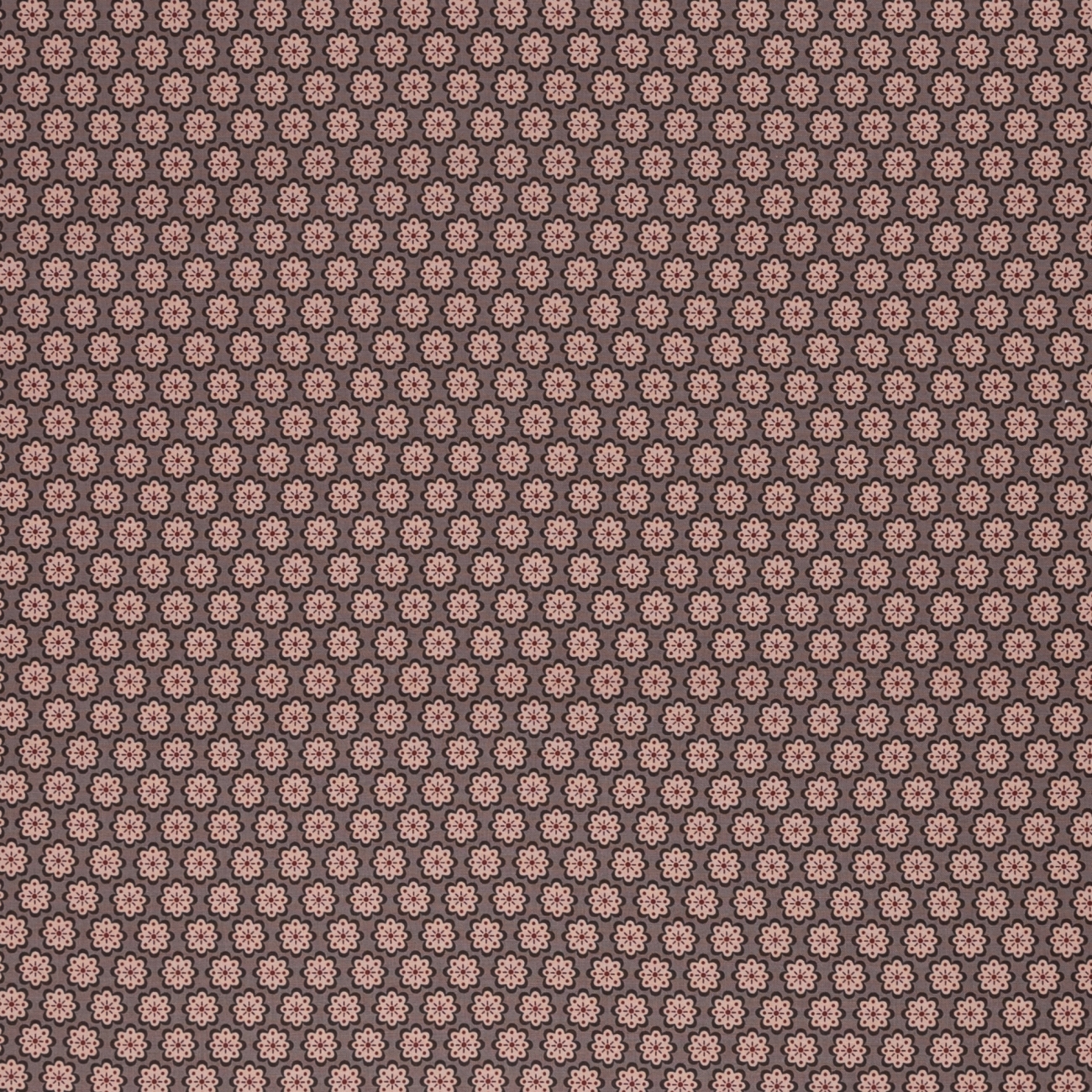 2021 Swafing Baumwolle Webware - Julia - Kleine Blüten - Schlamm