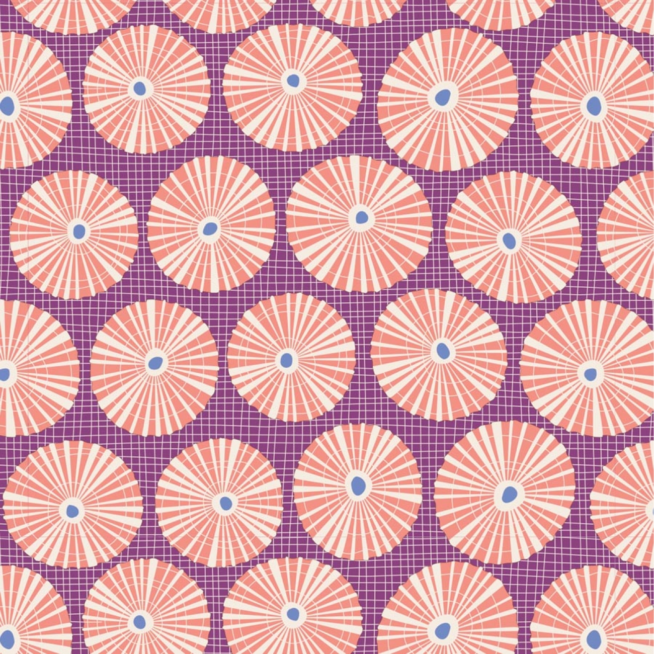 Tilda Patchwork Stoff Baumwolle - Cotton Beach - Limpet Shell Lilac
