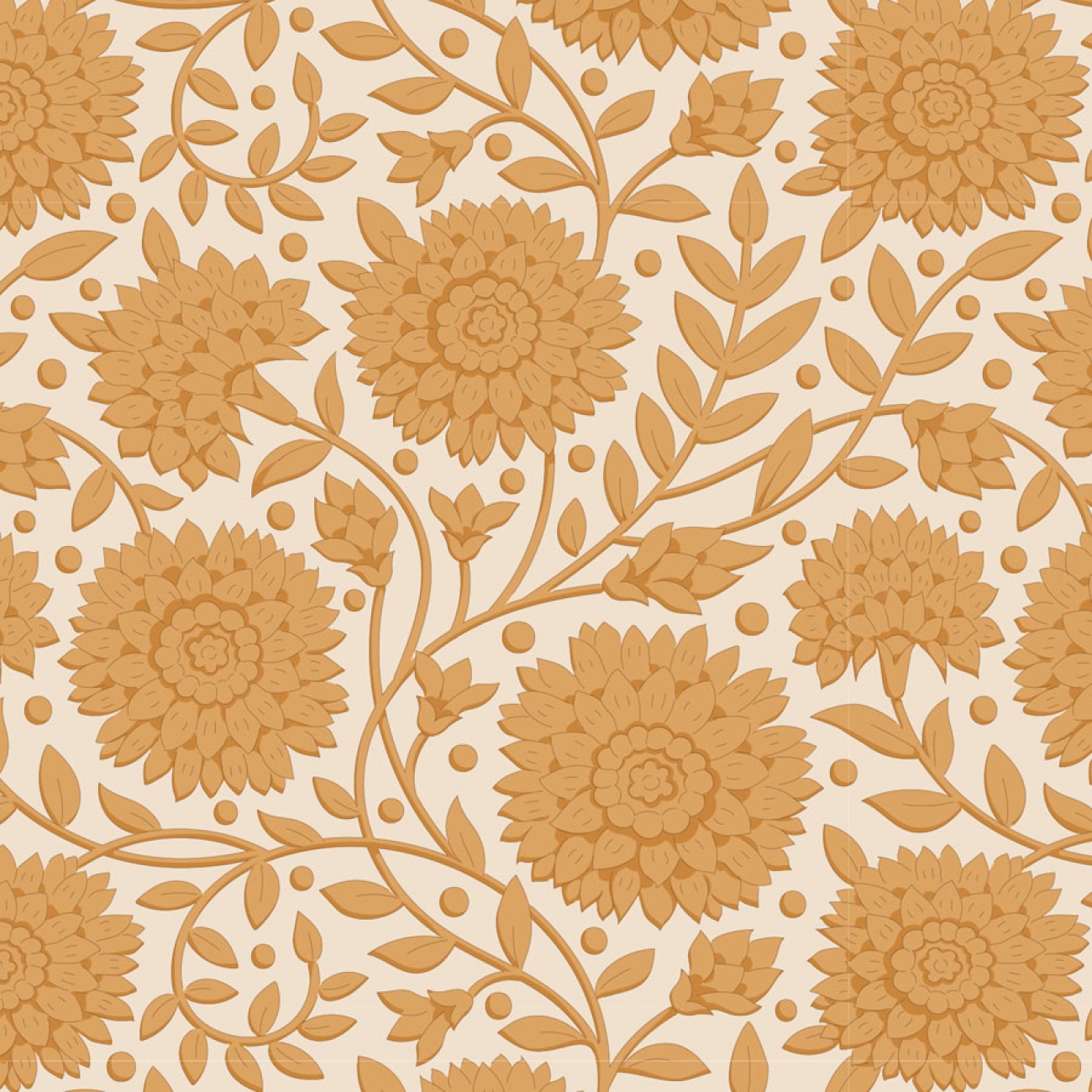 Tilda Patchwork Stoff Baumwolle - Aella Camel