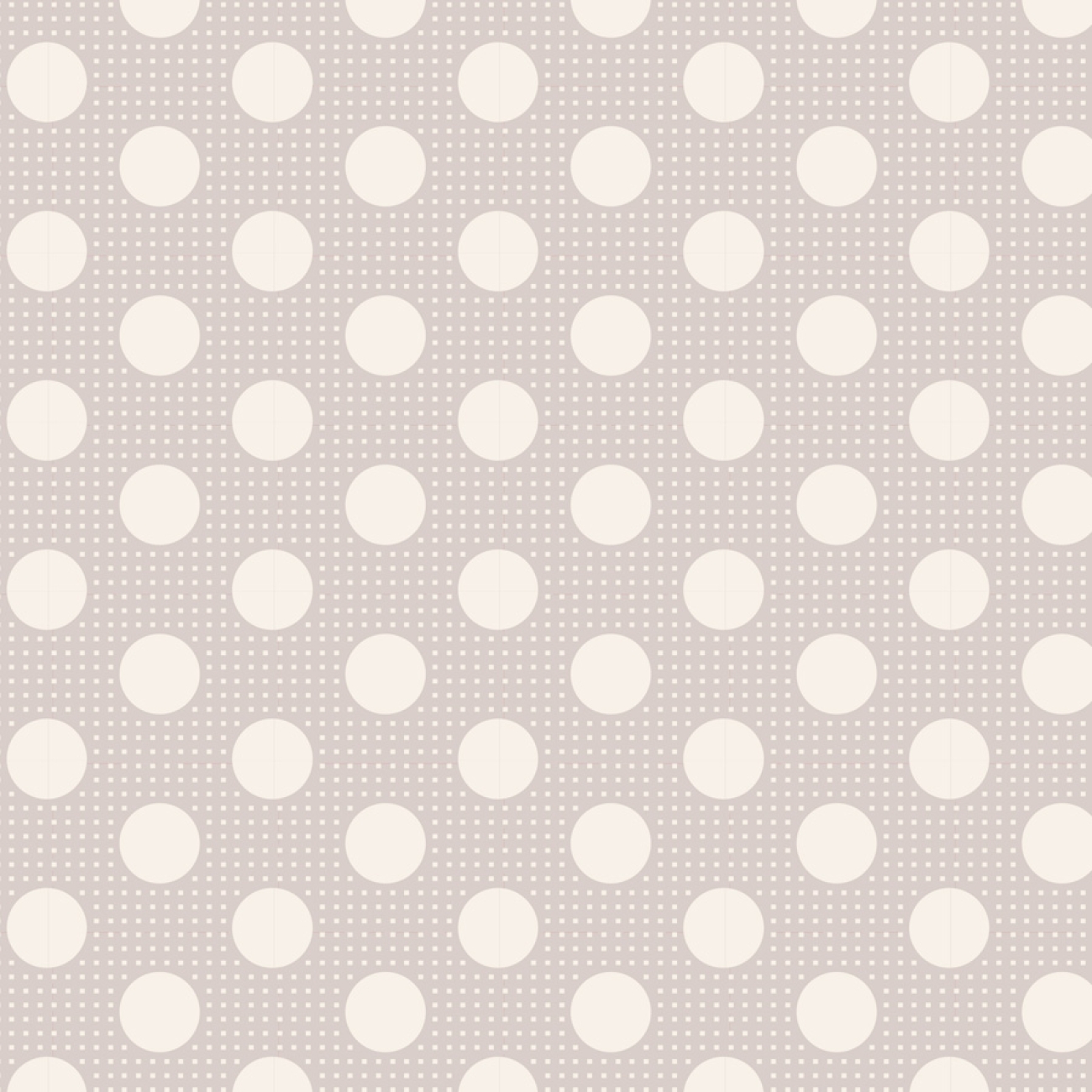 Tilda Patchwork Baumwolle - Medium Dots Light Grey