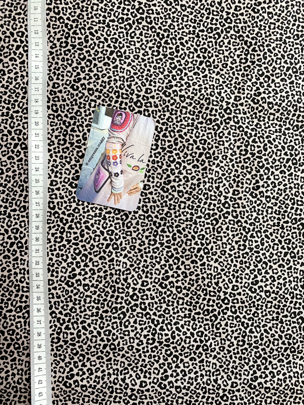 Baumwolle Popeline Leo - Altrosa