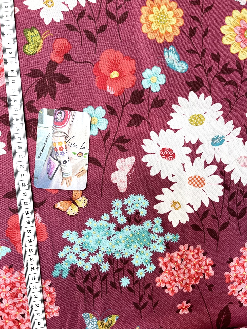 Patchwork Baumwolle - Le Jardin de Papillon