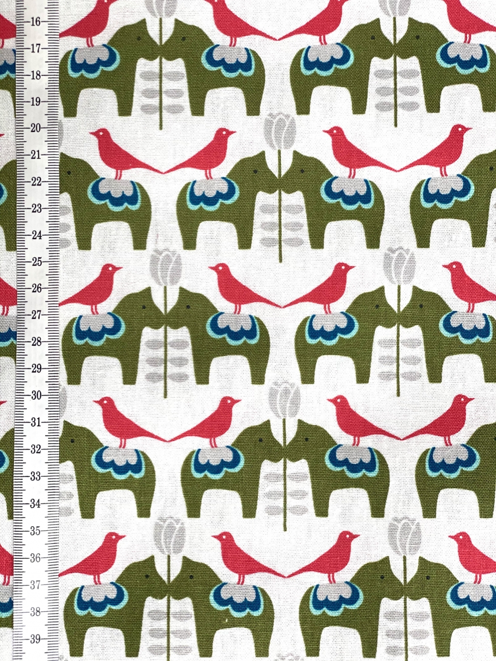 Mees&Mees für Kokka - Canvas - Dala Love - Creme