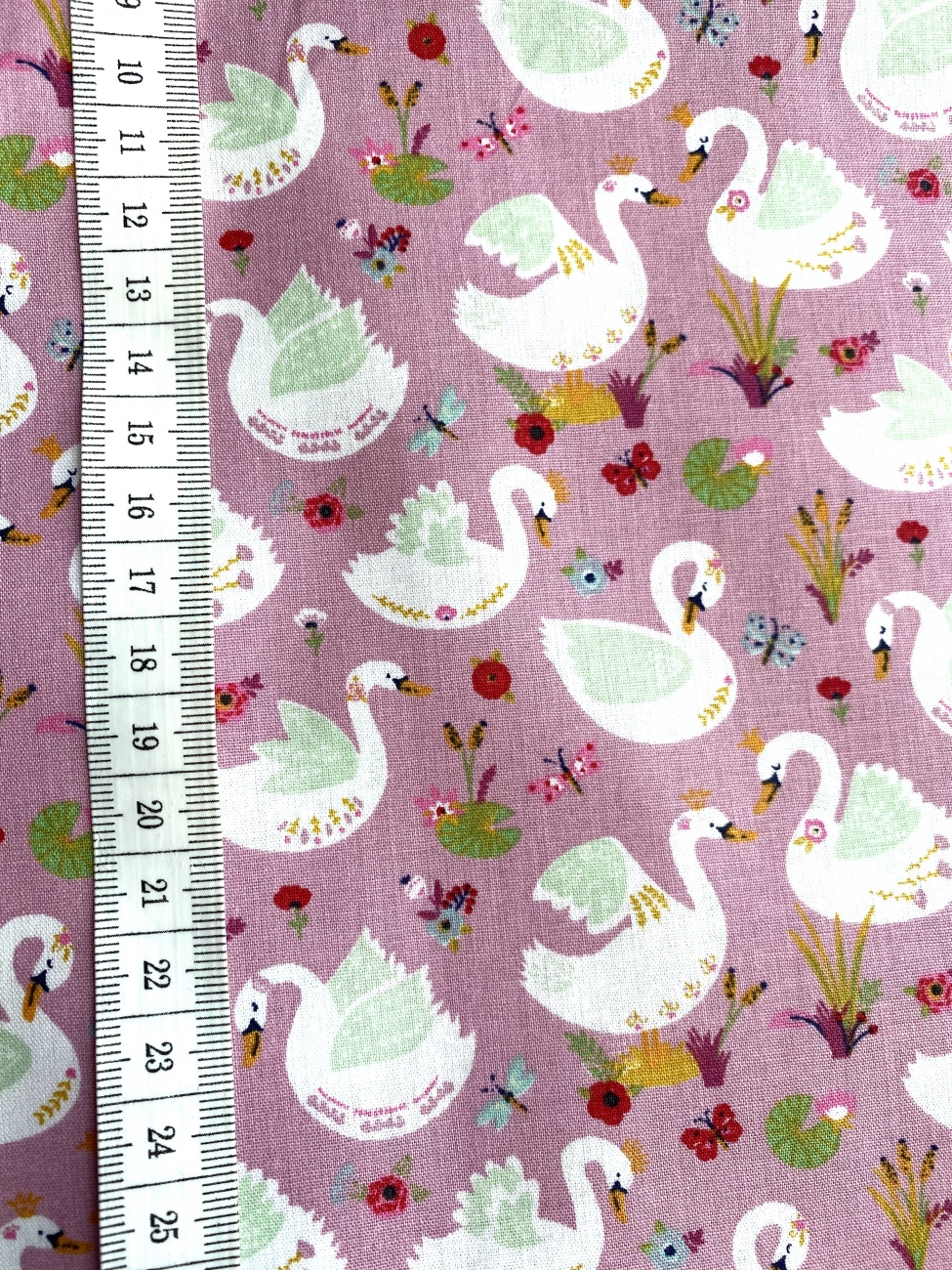 Baumwolle - POPLIN Beautiful Swans