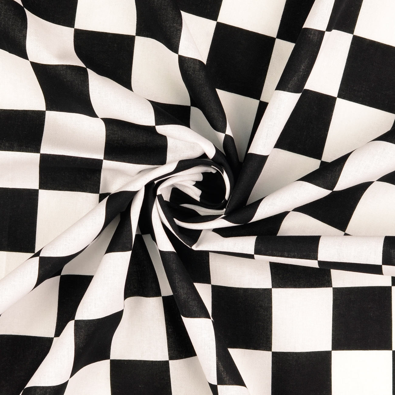 Baumwolle - Druck - Schachbrett